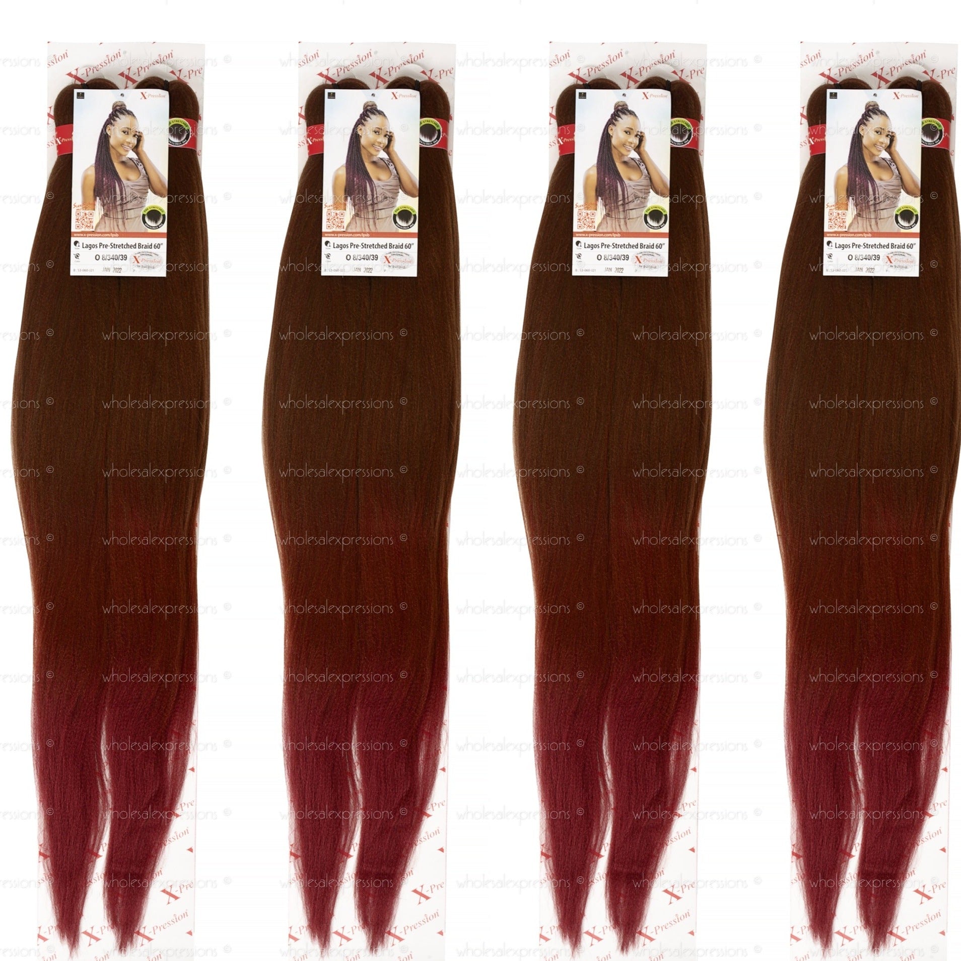 Expression hair outlet extensions